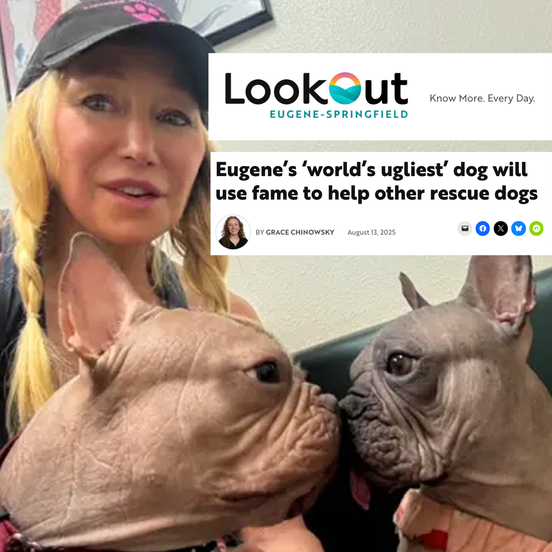 Honored to Be Featured by Lookout Eugene-Springfield