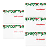 Wonky Dogs Wreath Holiday Greeting Cards (5-Pack)