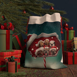 Wonky Dogs Canvas Gift Bag